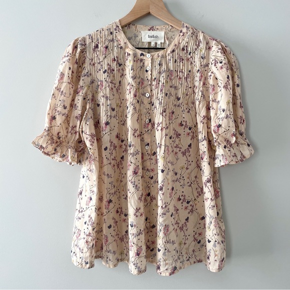 ba&sh Blouna Floral Print Blouse Medium SOLD - Picture 4 of 13